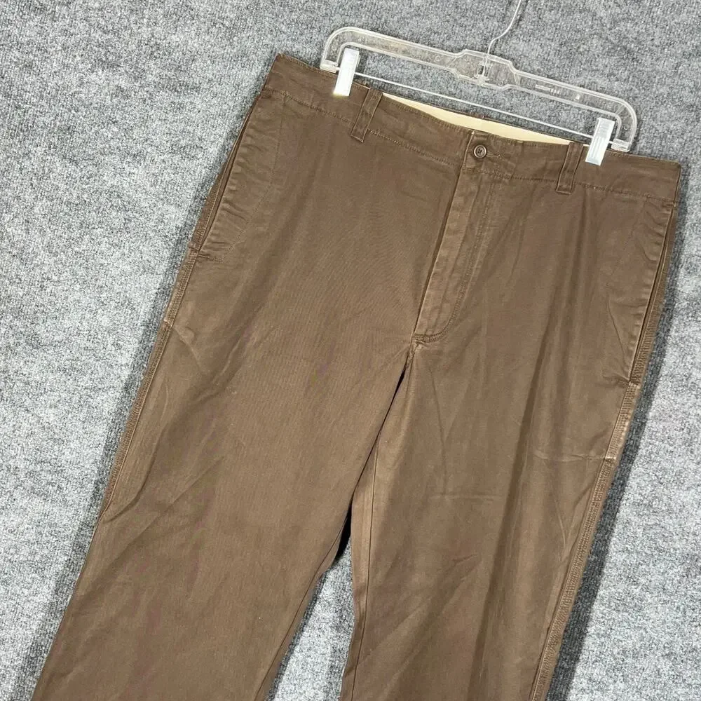 Vintage Banana Republic Pants Mens 35x30 Brown Relaxed Straight Leg Work Casual